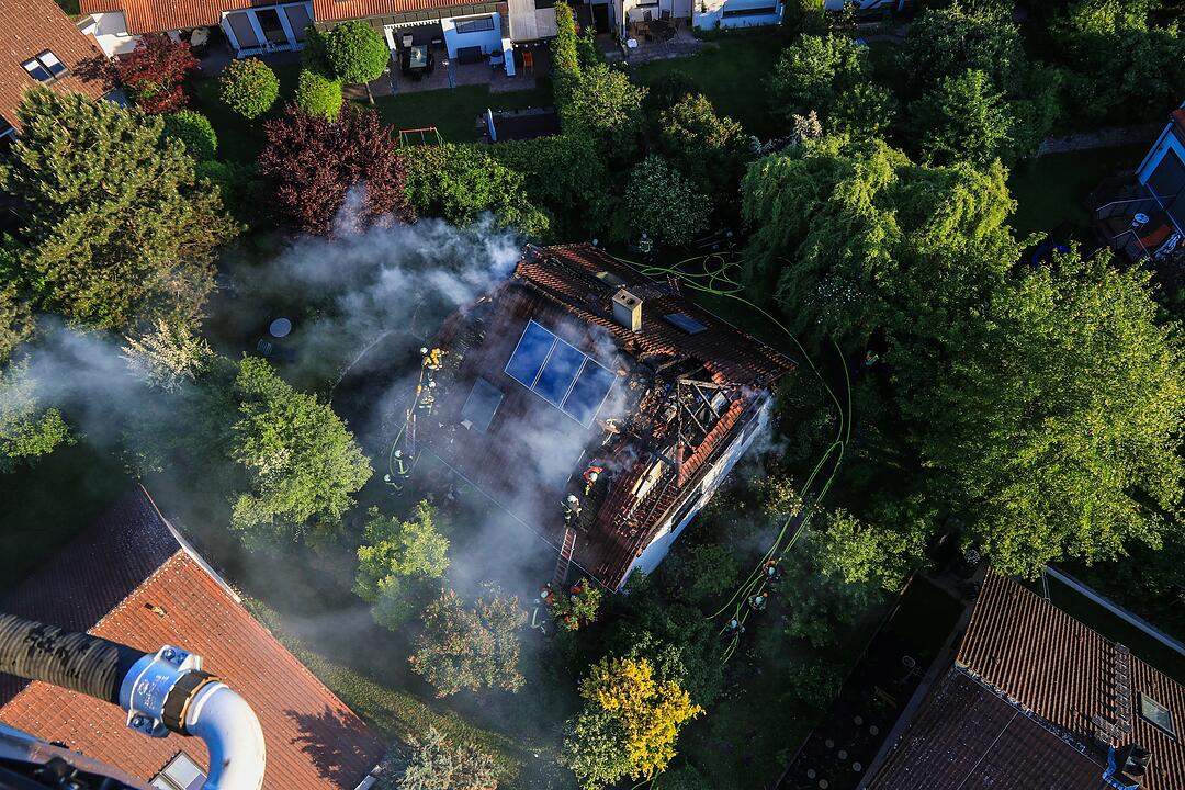 Brand in Bamberg am Pfingstmontag