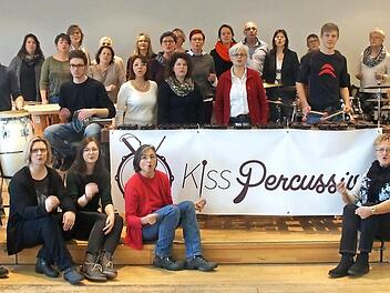 "KissPercussiva" trifft "Il Cantare" am Samstag, 1. Juli, in Elfershausen.  Foto: Wolfgang Miller