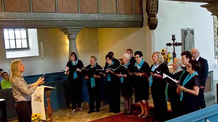 Impressionen vom Konzert zum Friedensdankfest in St. Laurentius in Meeder.Foto: Jochen Berger