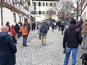 Am Samstag fand in Herzogenaurach eine Versammlung mit dem Thema "Gegen Spaltung und für Einigung der Gesellschaft" statt.