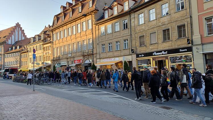 Demostration zum Internationaler Frauentag 2024 in Bamberg