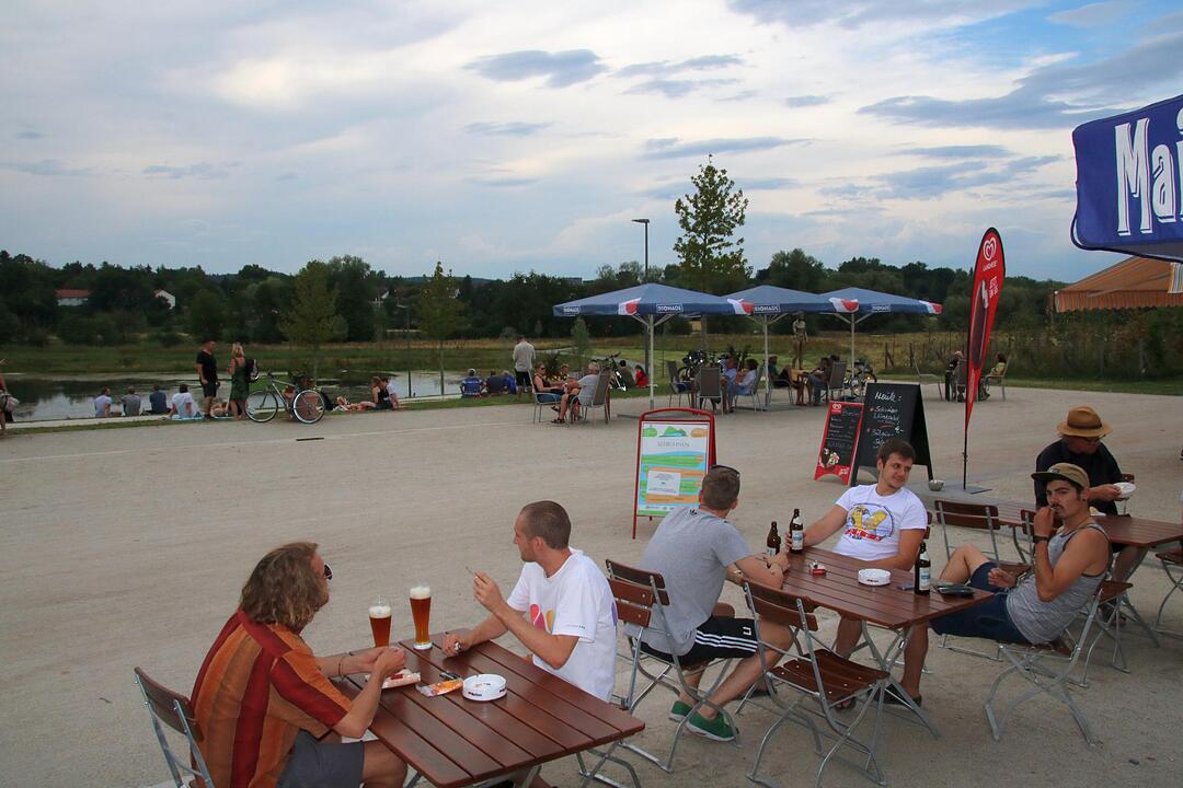 DJ-Session an der Seebühne