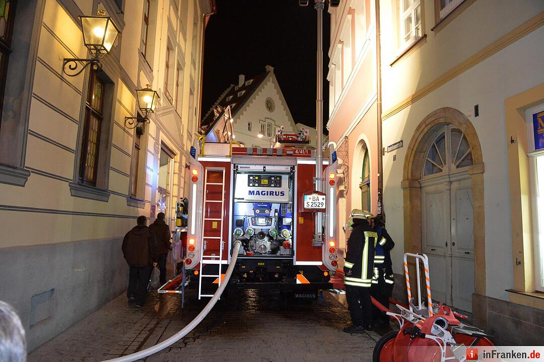 Zimmerbrand in Bamberg