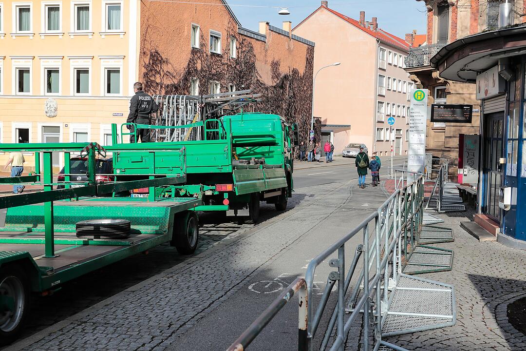 Fest der Demokratie, III. Weg und Anti-Nazi-Demonstrationen in Bamberg