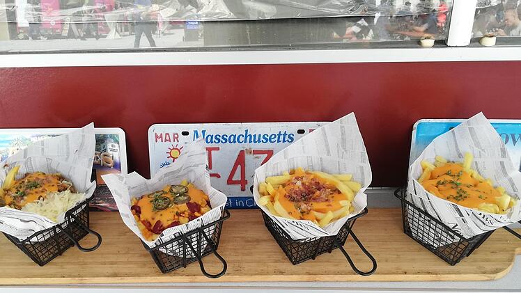 Schon die Auswahl verschiedener Pommes-Varianten konnte verwirren.
