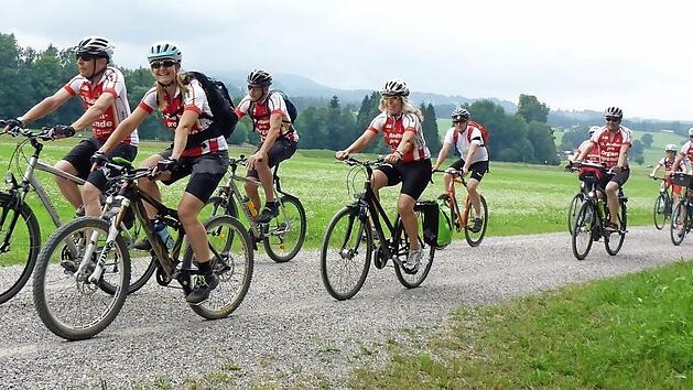 Ha&szlig;furt ist Etappenort der "Radtour pro Organspende". Am Montag, 24. Juli, 17 Uhr, machen die Teilnehmer auf ihrer Fahrt von Bayreuth nach Frankfurt am Haus Ha&szlig;furt der Ha&szlig;berg-Kliniken Station.  Foto: Bernd Hilpert