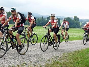 Ha&szlig;furt ist Etappenort der "Radtour pro Organspende". Am Montag, 24. Juli, 17 Uhr, machen die Teilnehmer auf ihrer Fahrt von Bayreuth nach Frankfurt am Haus Ha&szlig;furt der Ha&szlig;berg-Kliniken Station.  Foto: Bernd Hilpert