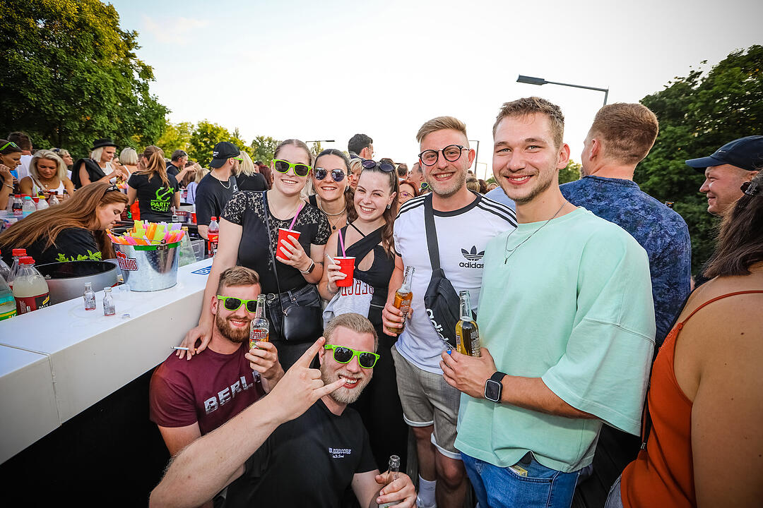 Auf drei Decks ging ordentlich die Post ab!