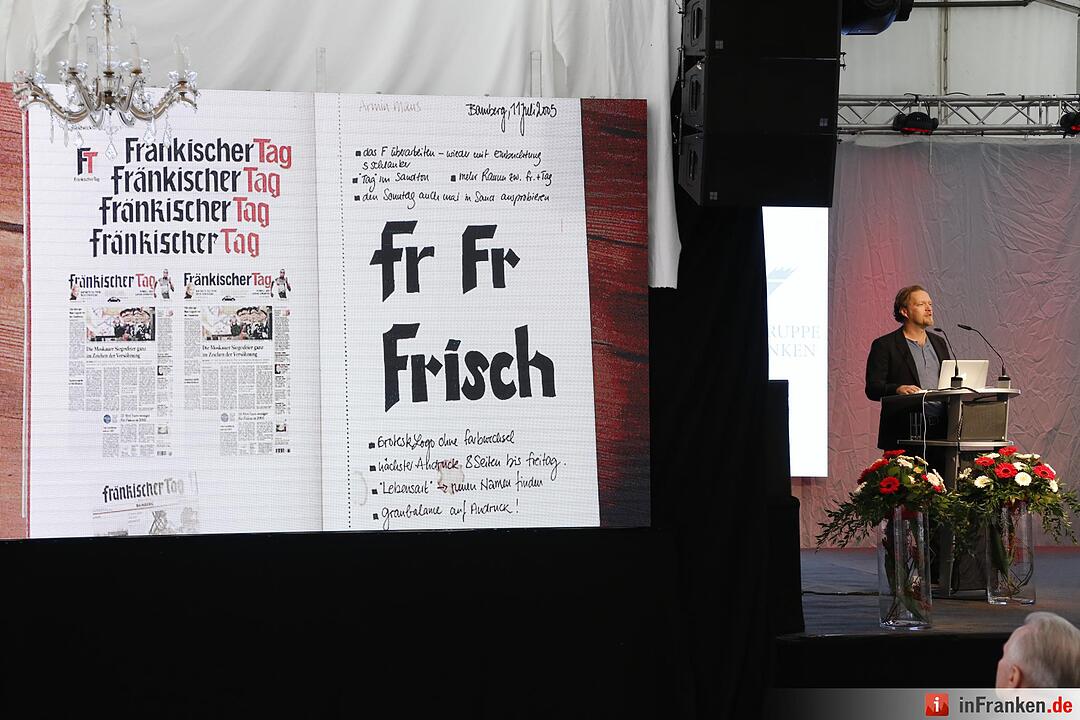 Das neue Druckzentrum der Mediengruppe Oberfranken wurde eröffnet