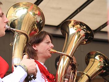 Die Stadtkapelle in Münnerstadt hat eine lange Tradition. Auf diese blicken die Musiker im Jubiläumsjahr zurück.  Foto: Heike Beudert