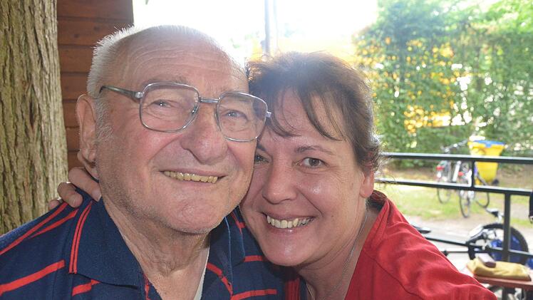 Ludwig Spieß mit Schwiegertochter Sylvia