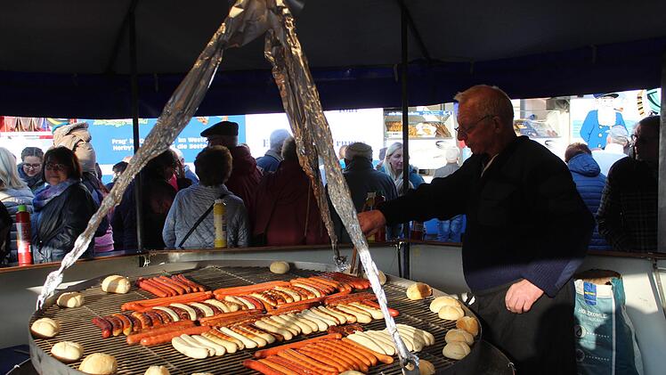 Wer keinen Fisch auf dem Fischmarkt mochte, kam auch auf seine Kosten.
