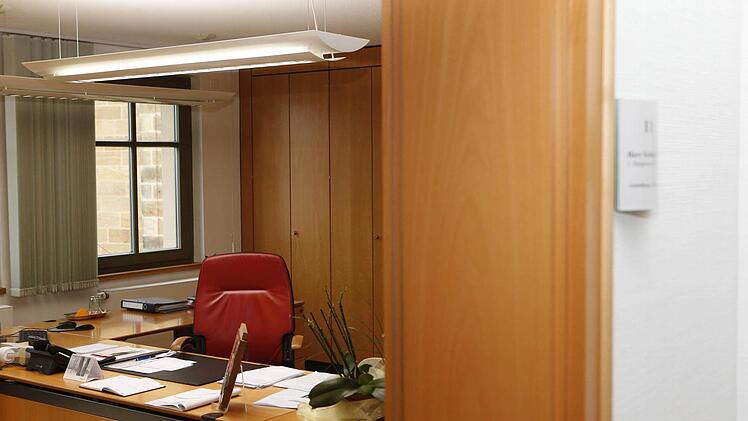 Blick ins BürgermeisterbüroFoto: Matthias Hoch
