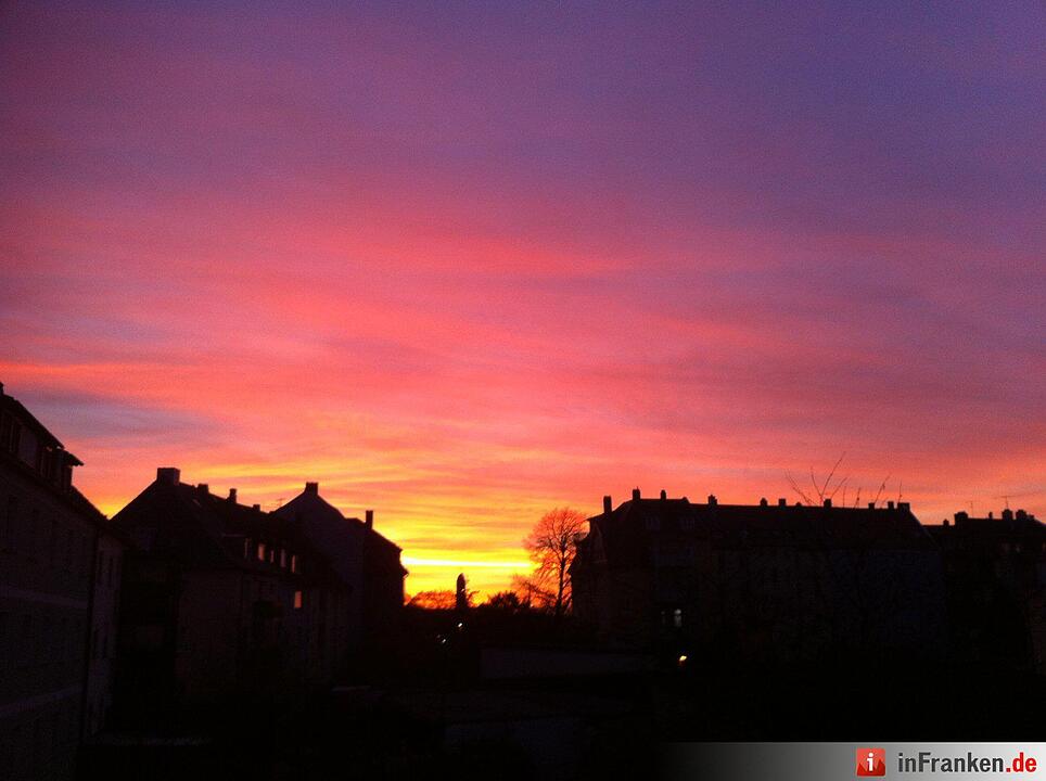Abendrot vom 8.11.2015 - Die Bilder unserer Leser