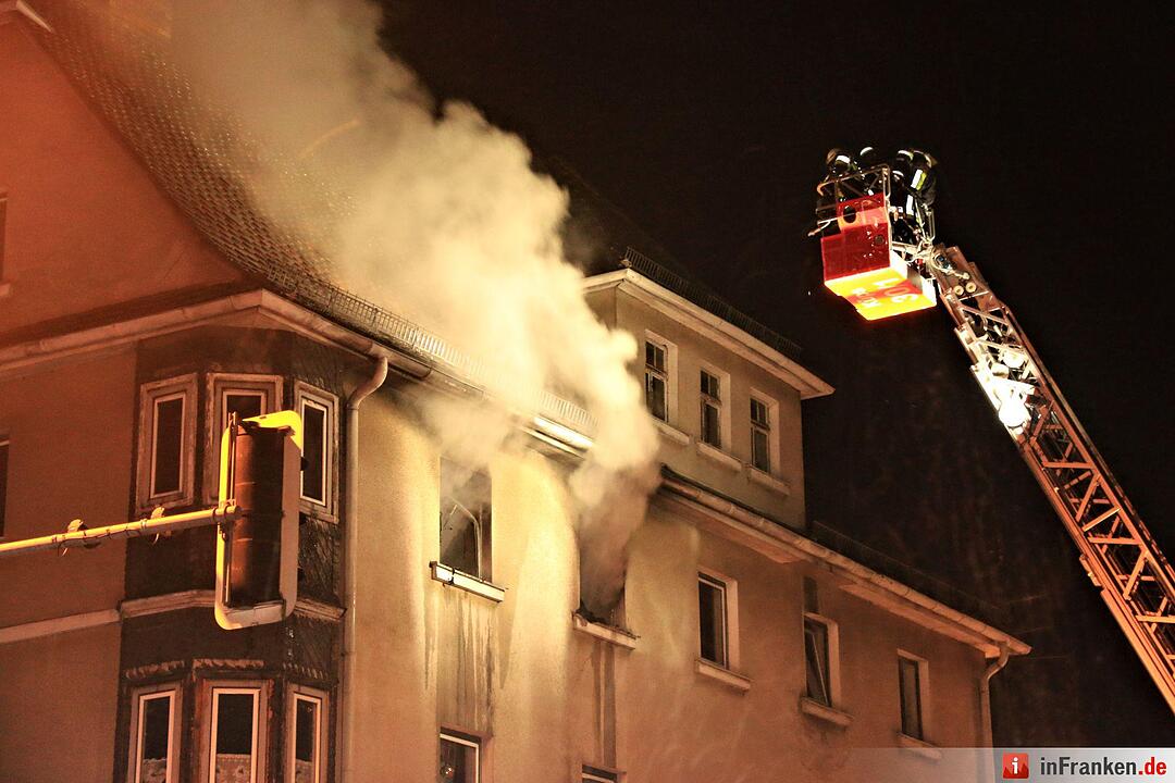 Feuer in Wohnung eines Mehrfamilienhauses in Küps