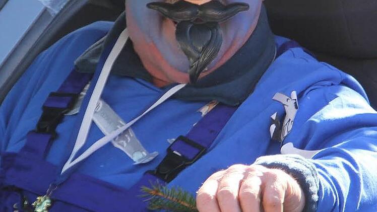 Faschingsumzug in Oberlangenstadt. Foto: Veronika Schadeck