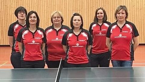 Die erste Damenmannschaft des TSV Windheim mit (von links) Christin Ruß, Melanie Löffler, Heidi Vetterdietz, Anja Backer, Barbara Völk und Melanie Neubauer Foto: TSV Windheim