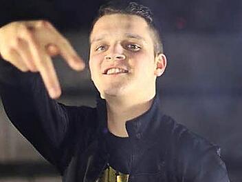 Selmon Malushaj nennt sich als Rapper APol. Fotos: privat