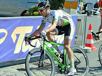 Nicolas Winter zeigt bei der Tour of Iran (UCI 2.1) auf dem zweiten Tagesabschnitt, der Marathonetappe über 21o kmk, mit Rang 9 eine tolle Leistung. Foto: pr