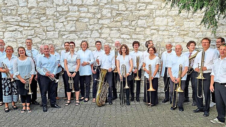 Der Posaunenchor spielt am Sonntag. Posaunenchor