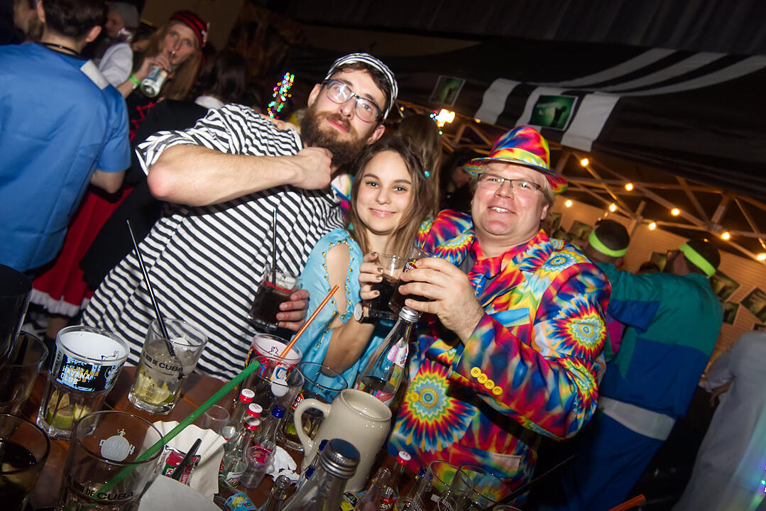 Beste Stimmung und viele Showeinlagen!