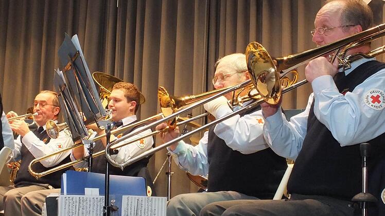 Das Rotkreuzorchester spielte in Bad Bocklet.  Foto: Björn Hein