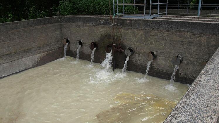 Hier fließt das verunreinigte Abwasser in das separate Becken, wo der Diesel dann von einer Spezialfirma abgesaugt und entsorgt wird. Fotos: Susanne Deuerling
