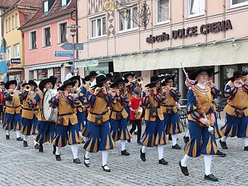 Der Spielmannszug bei der Kirchweih 2017 Foto: Johanna Blum
