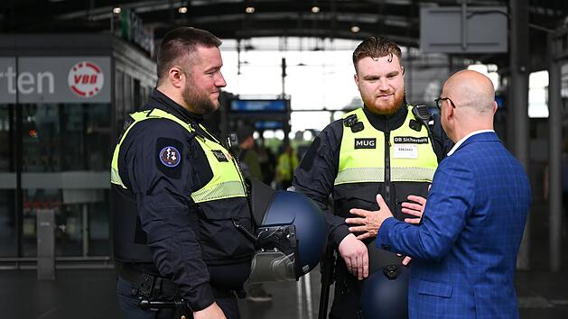 Pressetermin mit DB Sicherheit