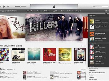 Vor zehn Jahren war iTunes erstmal verfügbar. Quelle: Apple/Screenshot: pb