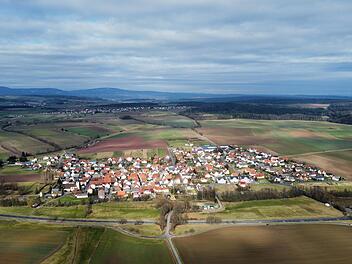 Albertshausen und Poppenroth (im Hintergrund) sind Sorgenkinder der Bad Kissinger Stadtentwicklung.