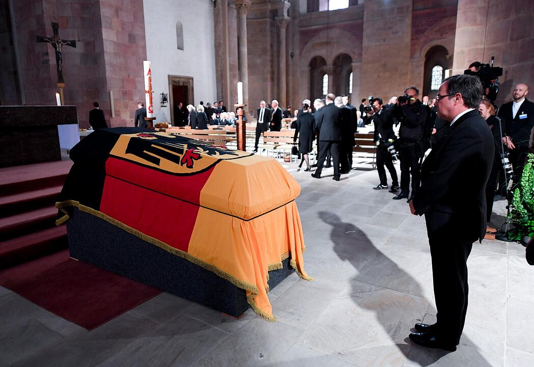 Von Straßburg bis Speyer – der lange Abschied von Helmut Kohl