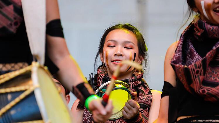 Impressionen von der Eröffnung des 27. Samba-Festivals.Foto: Matthias Hoch