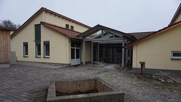 Der Kindergarten in Oberleichtersbach soll im kommenden Fr&uuml;hjahr fertig gestellt werden. Foto:  Marion Eckert