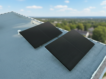 Flachdach Mini-PV-Check 2026