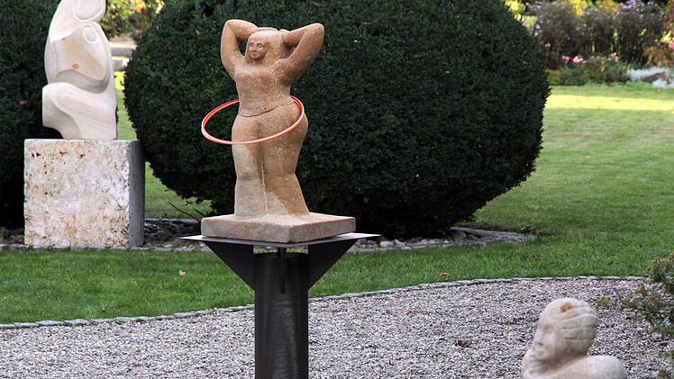 "Rudi`s Skulpturengarten" öffnete erstmals beim Strullendorfer Herbstmarkt.