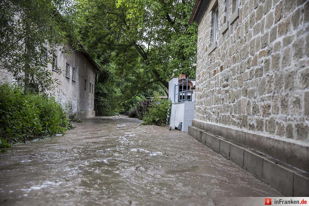 Hochwasser in Zell