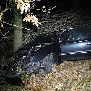 Betrunkener rast bei Breitengüßbach gegen Baum