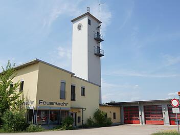 Der Turm ist zum Wahrzeichen der Hammelburger Feuerwehr geworden.Foto: Arkadius Guzy
