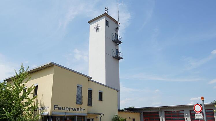 Der Turm ist zum Wahrzeichen der Hammelburger Feuerwehr geworden.Foto: Arkadius Guzy