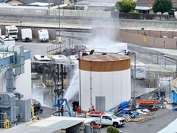Lagertank Notfall in Kalifornien
