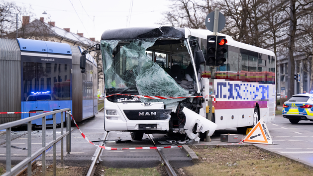 Unfall in M&uuml;nchen