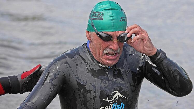 Bernd Ehrhard, das Triathlon-Urgestein des ASC Kronach-Frankenwald. Foto: Klaus Gagel