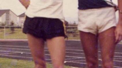 Kurt Herbicht (l.) in den 70ern