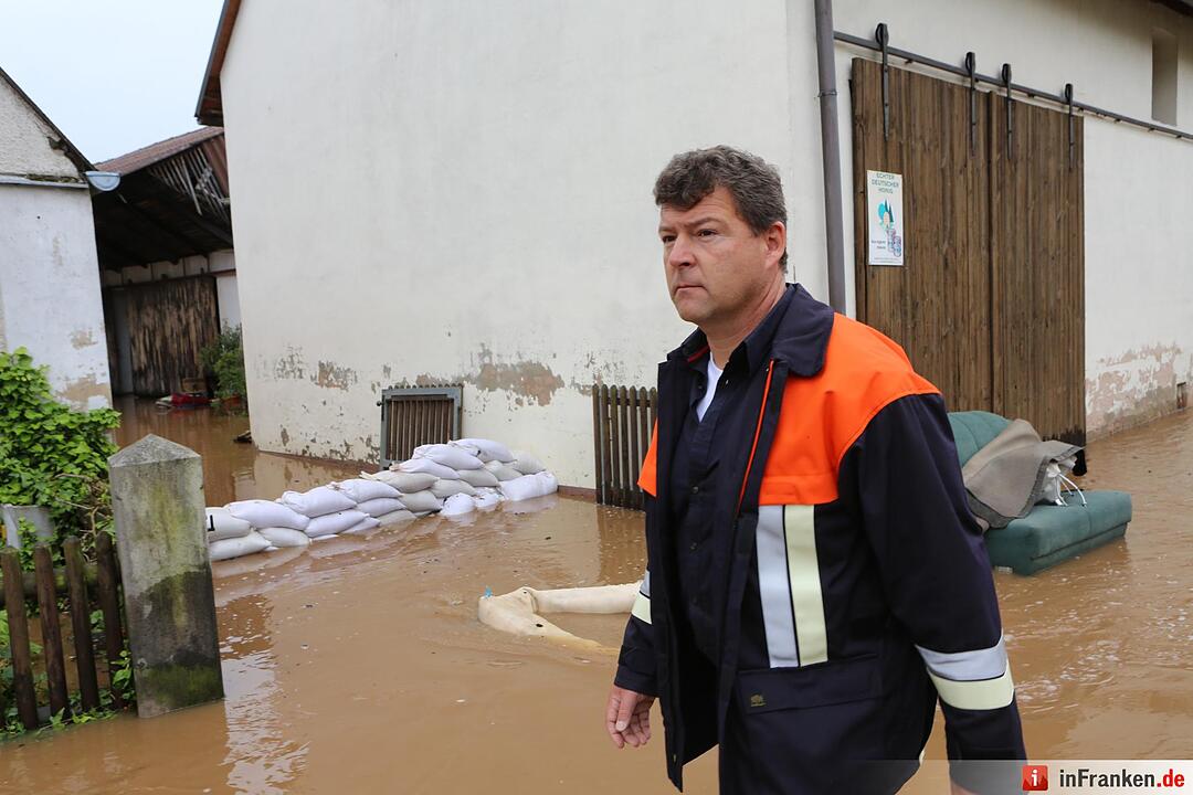 Hochwasser Landkreis Bamberg III - Oberhaid