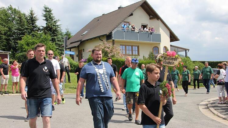 Der Fischereiverein Windheim Foto: Veronika Schadeck