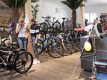 Die Verkaufsfläche von Fahrrad Dresel hat sich vervierfacht. Foto: Yannick Hupfer