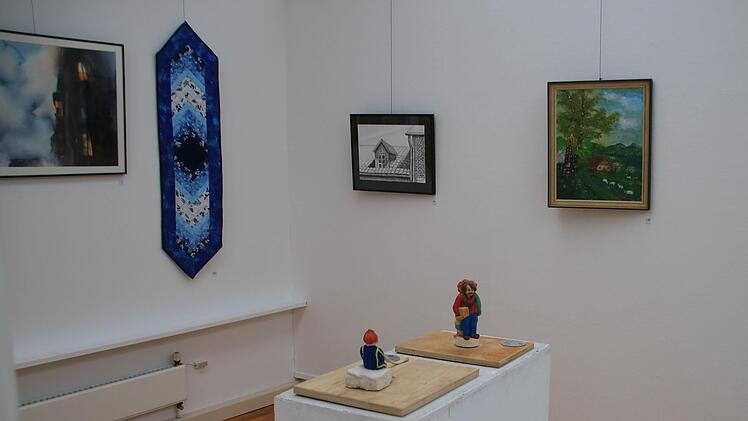 Impressionen der Online-Ausstellung des Kunstvereins Coburg zur Coburger Sommerakademie der Jahre 2019 und 2020.Foto: Jochen Berger