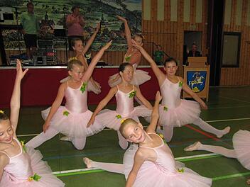Klassisches Ballett präsentierte die mittlere Altersklasse der Mädchen der Ballettschule Alice Goraus.