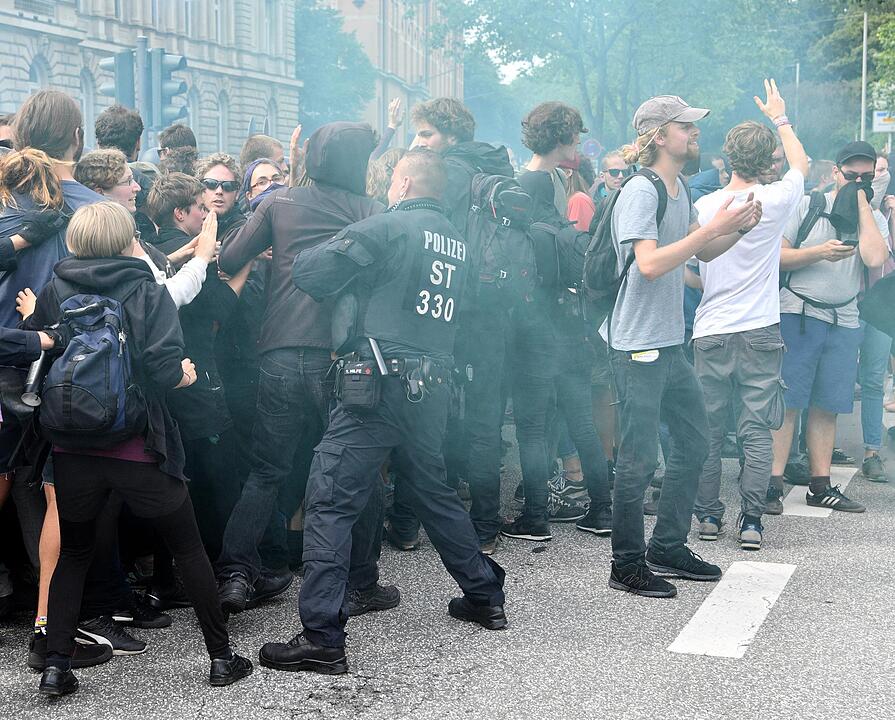 G20 in Hamburg: Proteste und Ausschreitungen